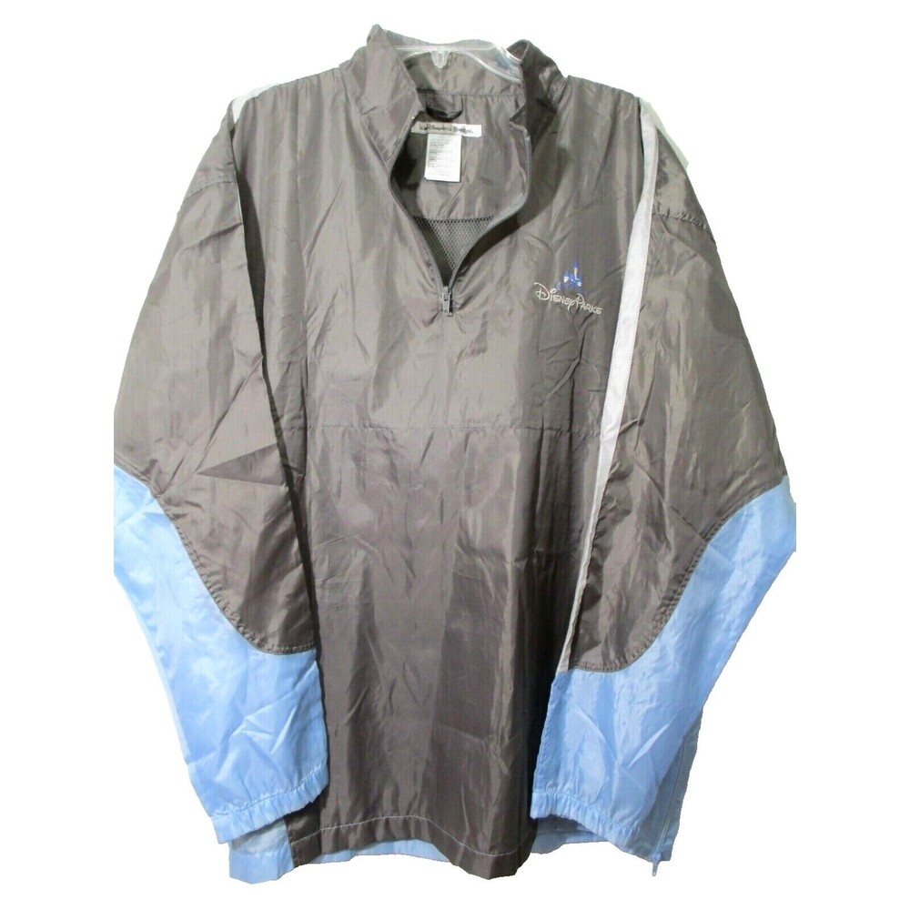 Walt Disney Men Jacket  1/4 Zip Lightweight Packable Size XL/XXL